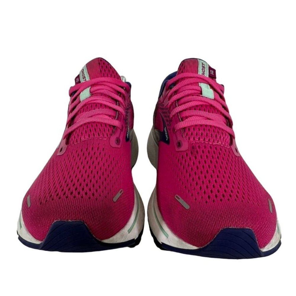 Brooks GHOST 14 Road Running Shoes Pink Purple Womens Size 11.5 B - Picture 7 of 12